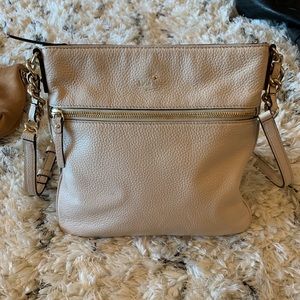 Kate Spade beige crossbody bag
